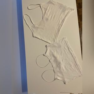 Two crop tops from H&M